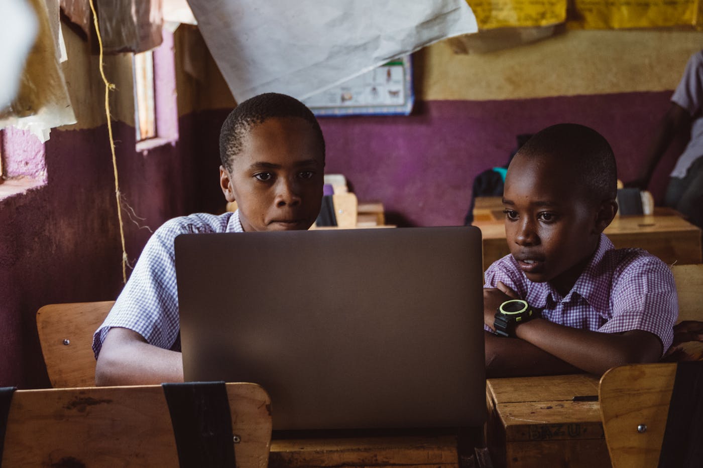 Apprenants AYLINE SPACE au Sénégal